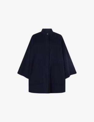 Fulcro Band-Collar Wool-Blend Coat by MAX MARA
