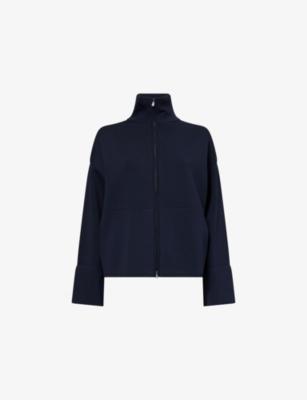 Funnel-Neck Zip-Through Knitted Cardigan by MAX MARA