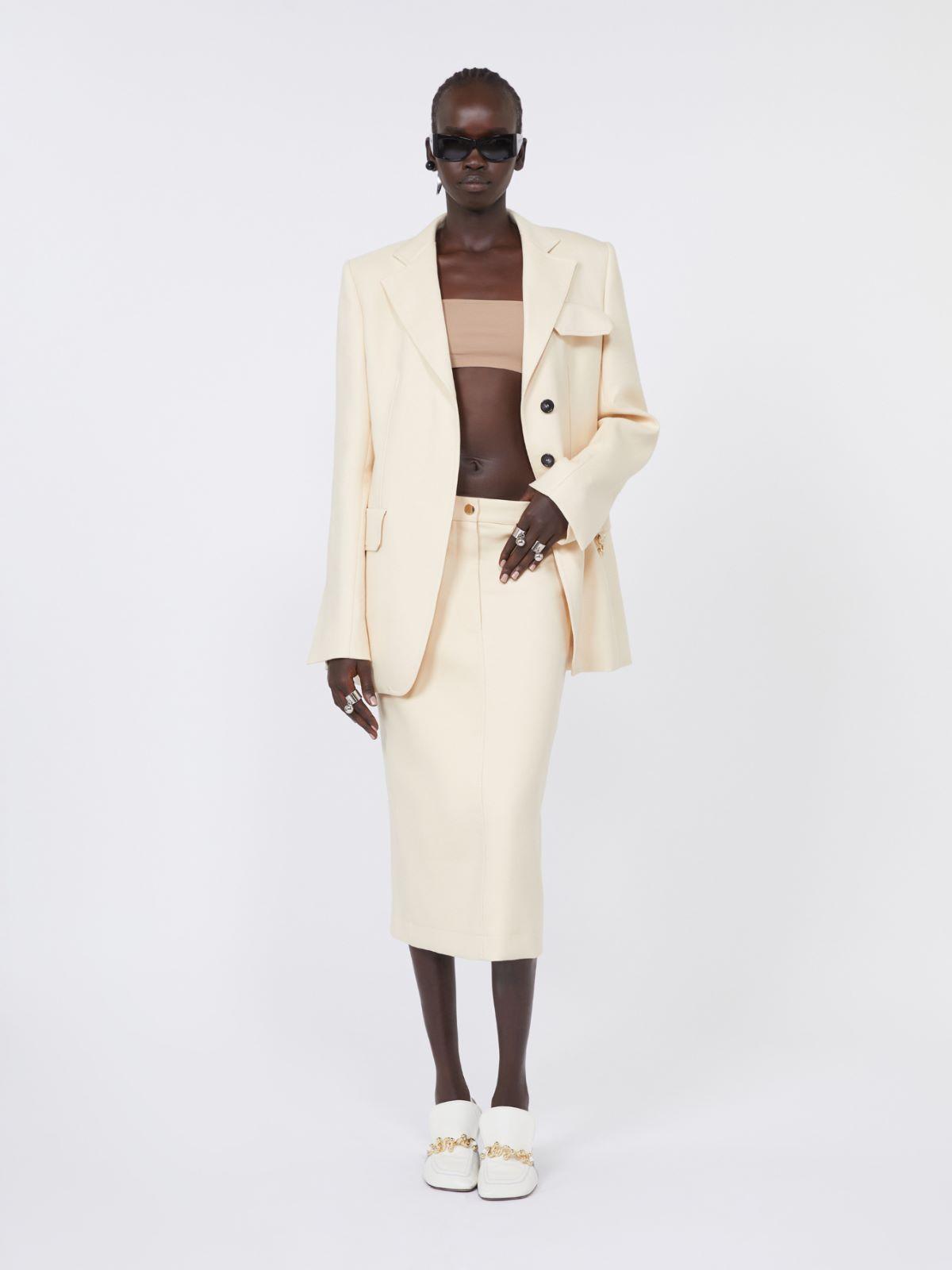Gabardine blazer by MAX MARA
