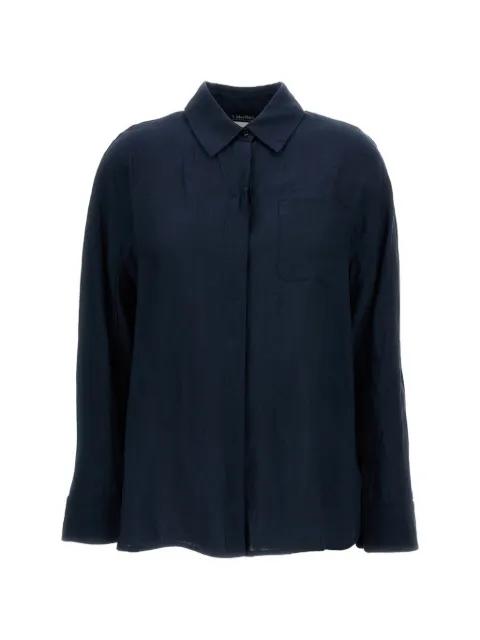 Gala chest-pocket buttoned shirt by MAX MARA