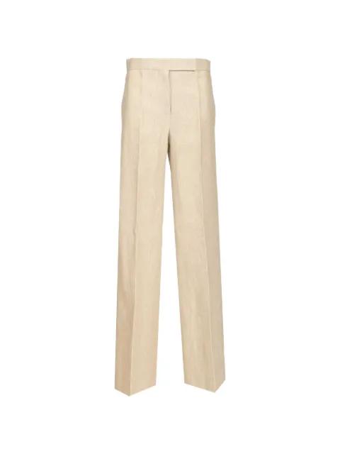 Ginnico pressed-crease trousers by MAX MARA