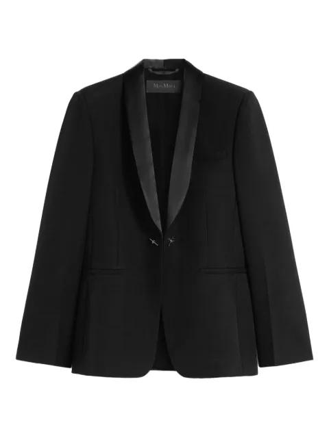 Giselle shawl-lapel embellished blazer by MAX MARA