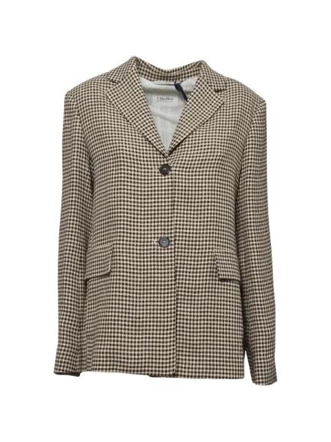 Gita checked blazer by MAX MARA