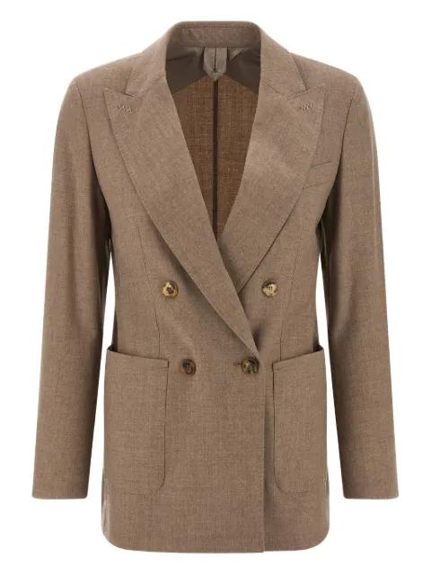 Harald double-breasted blazer by MAX MARA