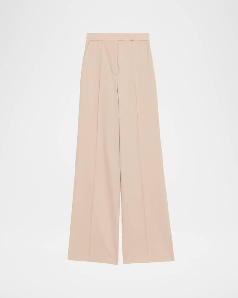 High-Rise Wide-Leg Trousers by MAX MARA