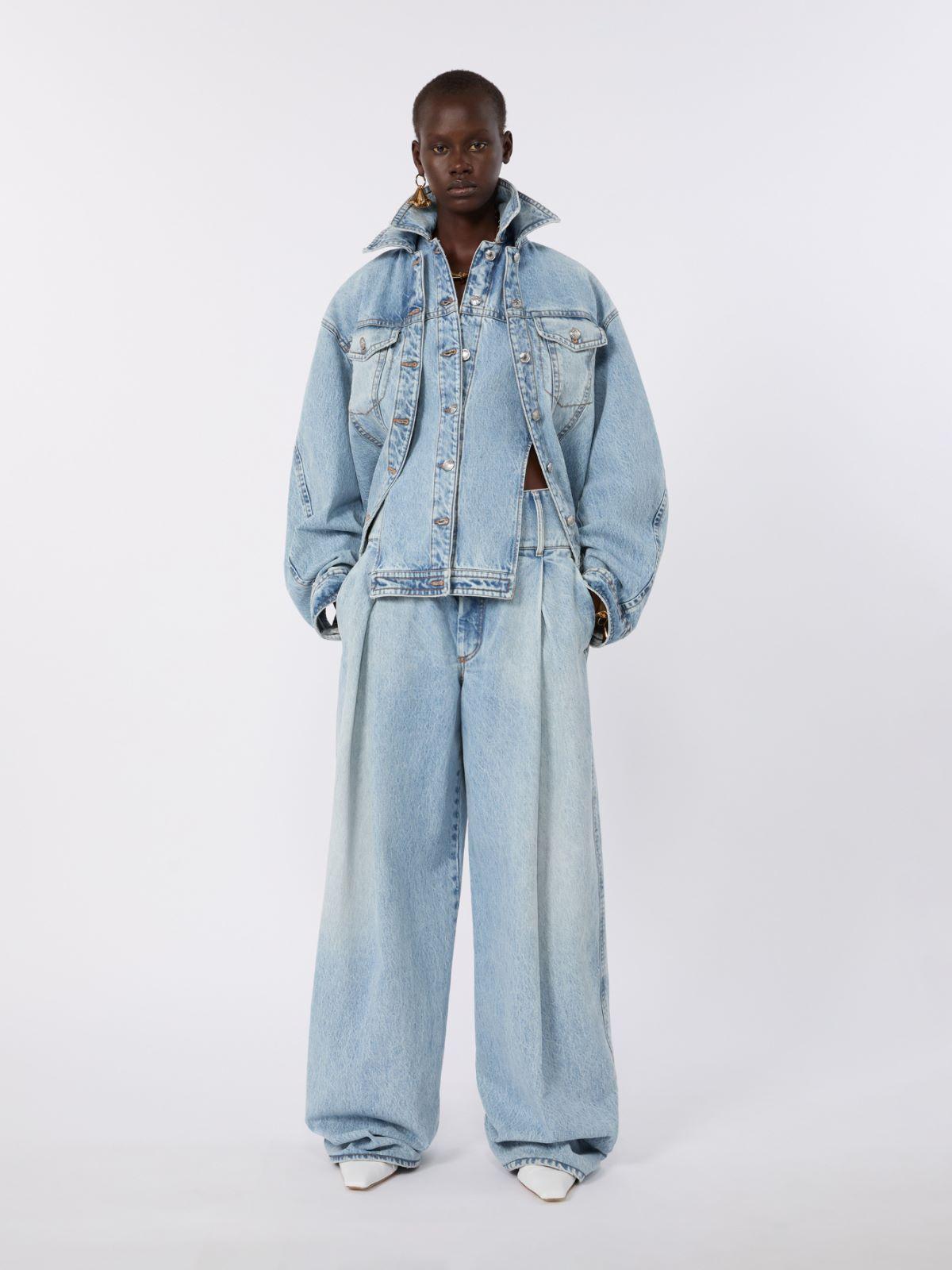 High-waisted baggy-cut jeans by MAX MARA