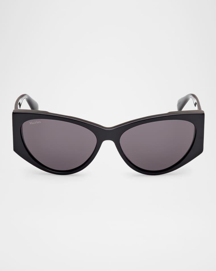 Hinge-1 Acetate Cat-Eye Sunglasses by MAX MARA