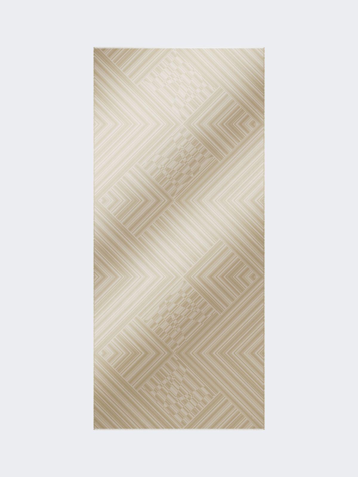 Jacquard wool and silk stole by MAX MARA
