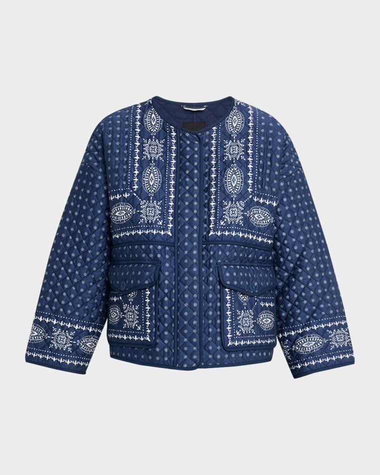 Jader Quilted Cotton Jacket by MAX MARA