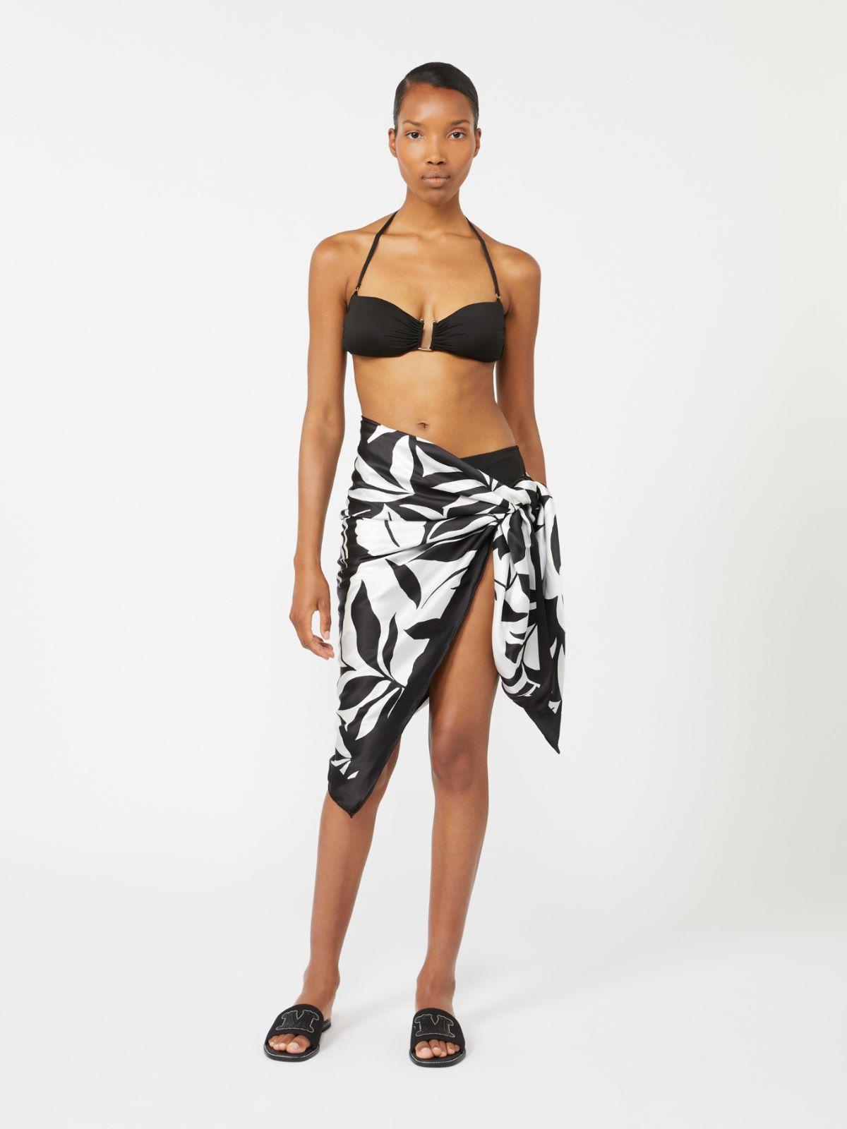 Jersey bandeau bikini top by MAX MARA