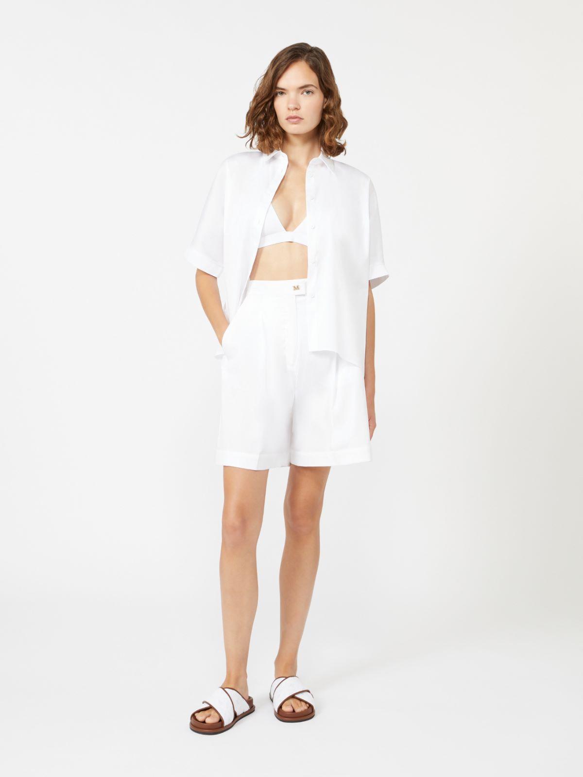 Jersey halter bikini top by MAX MARA