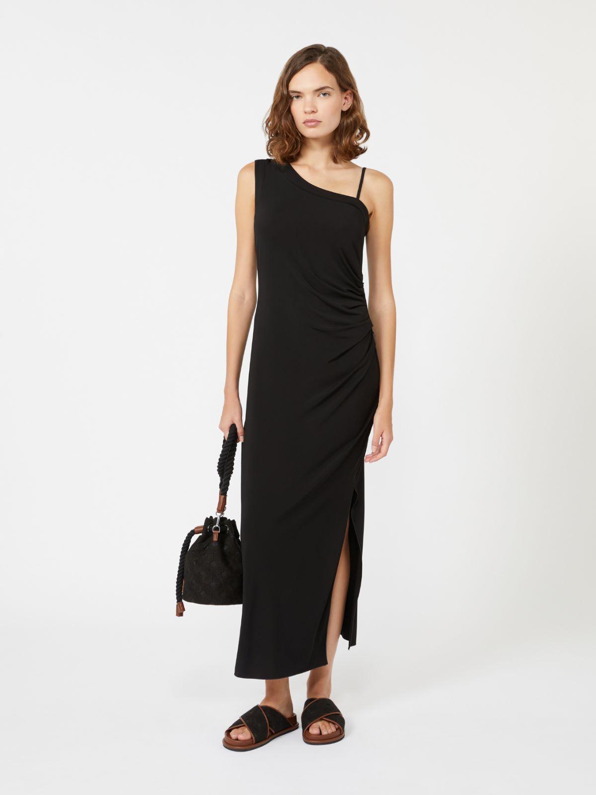 Jersey one-shoulder dress by MAX MARA