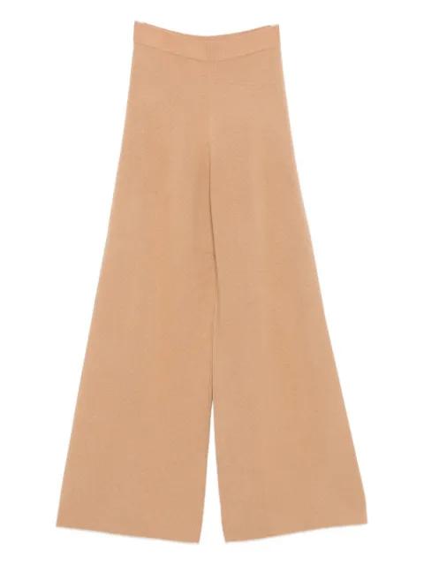 Judy knitted ribbed-waist trousers by MAX MARA