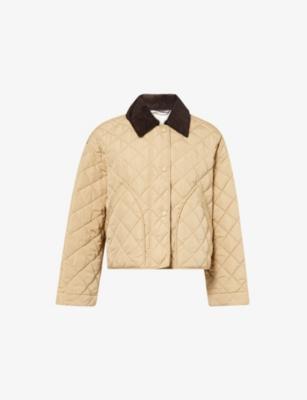 Kaki Padded Shell Jacket by MAX MARA