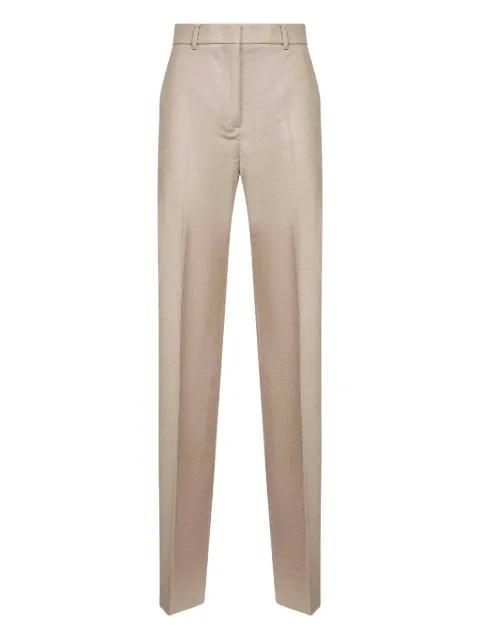Lambro high-rise pressed trousers by MAX MARA