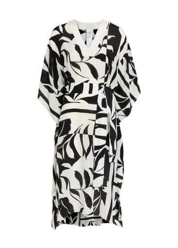 Lancia printed silk midi kaftan dress by MAX MARA