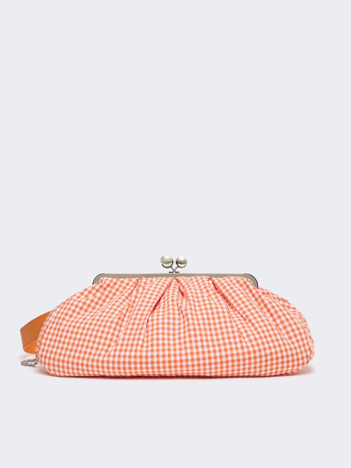 Large gingham cotton Pasticcino Bag by MAX MARA