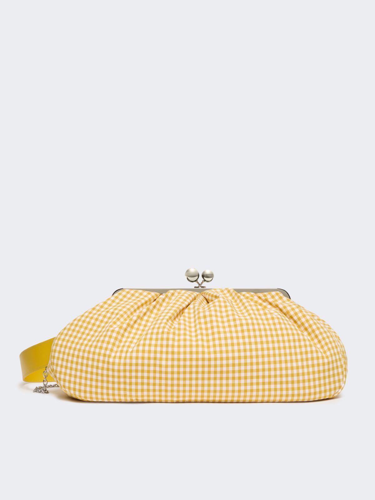 Large gingham cotton Pasticcino Bag by MAX MARA