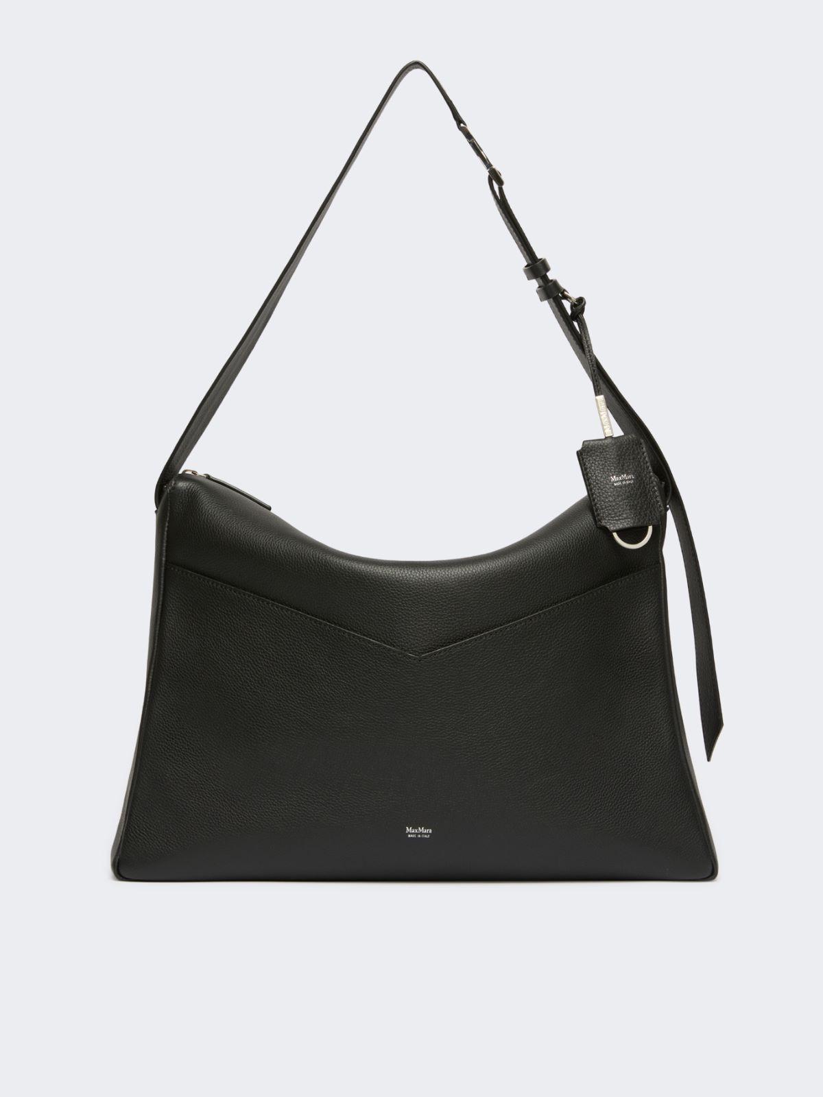 Large leather handbag by MAX MARA