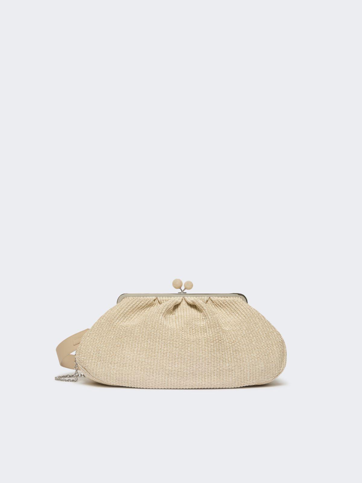 Large raffia-effect Pasticcino bag by MAX MARA