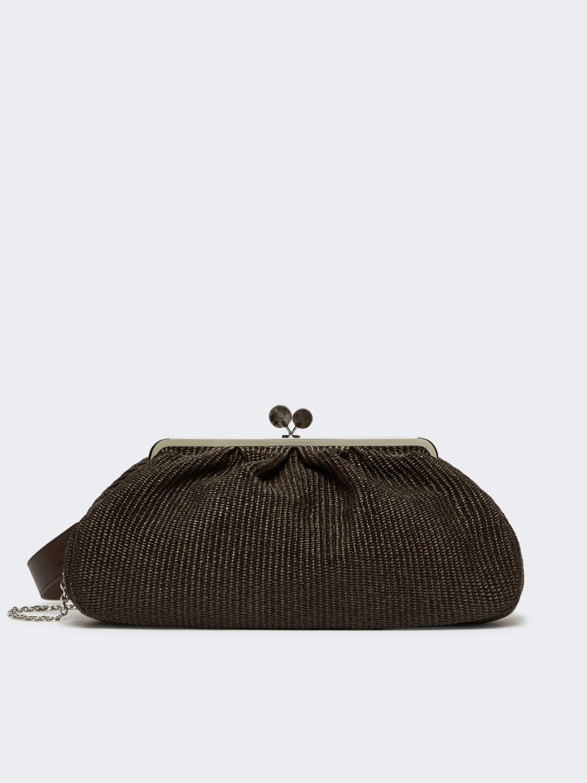Large raffia-effect Pasticcino bag by MAX MARA