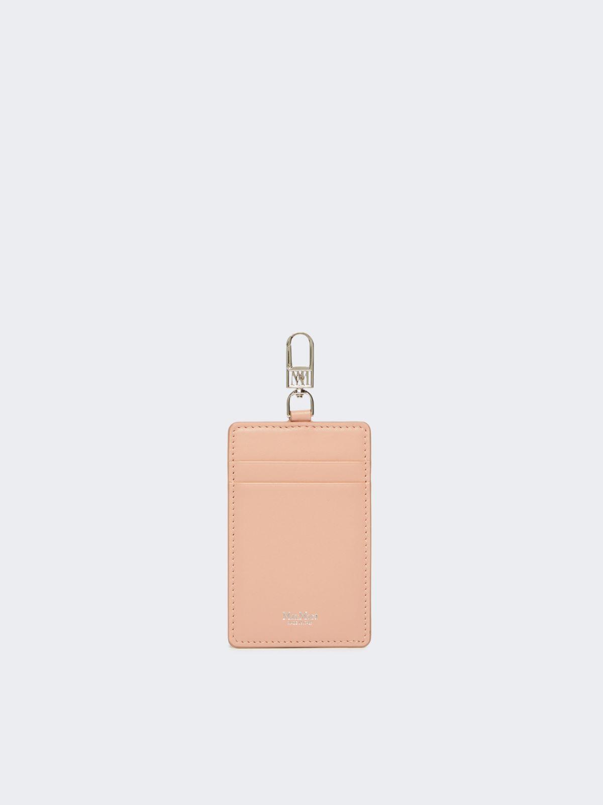 Leather badge holder by MAX MARA
