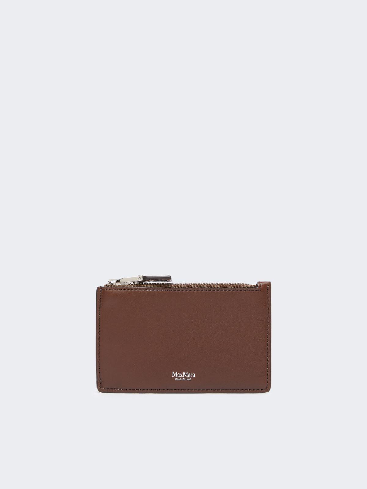 Leather card holder by MAX MARA