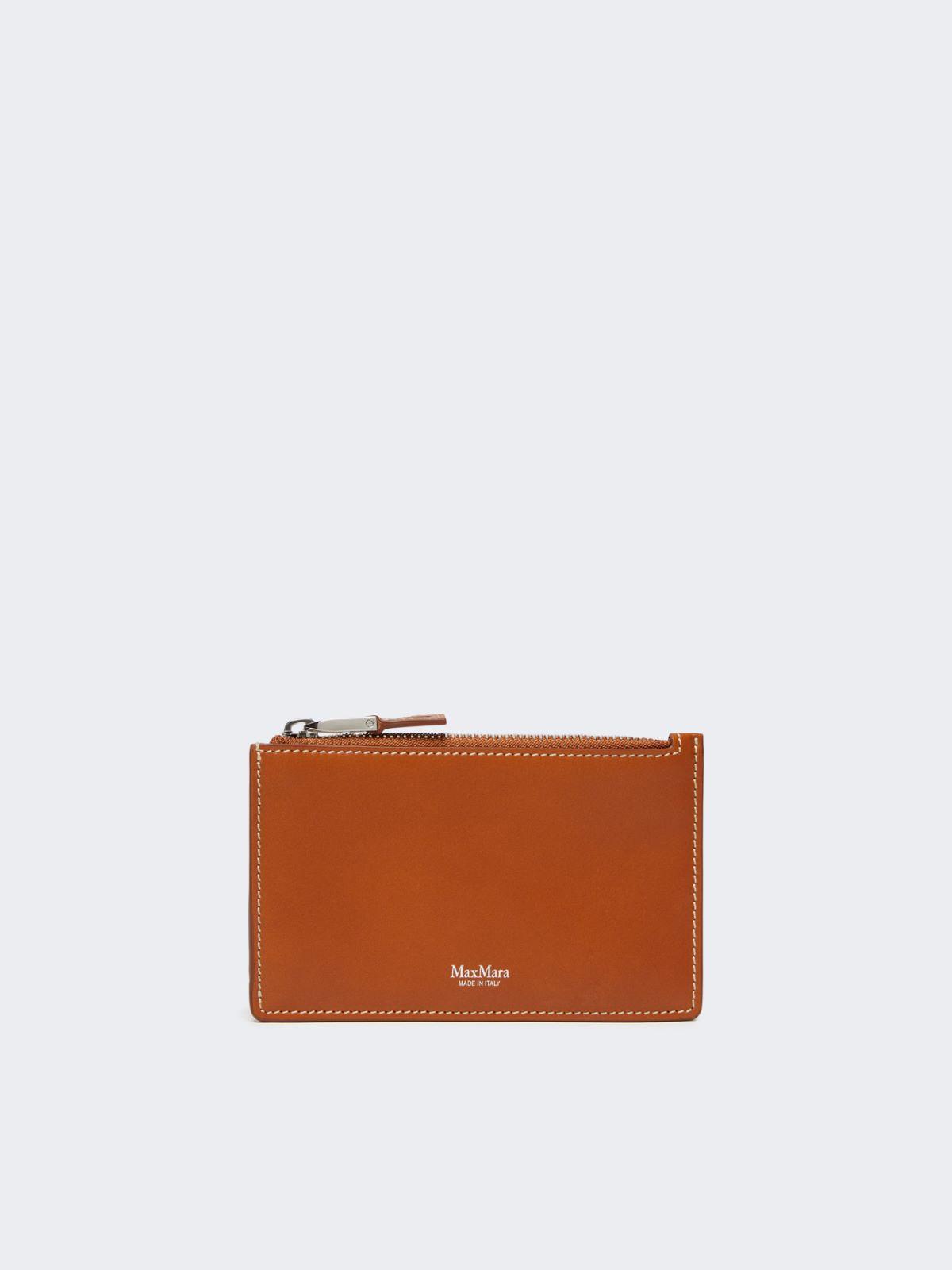 Leather card holder by MAX MARA