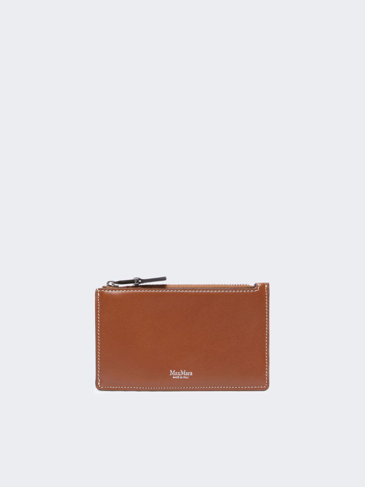 Leather card holder by MAX MARA