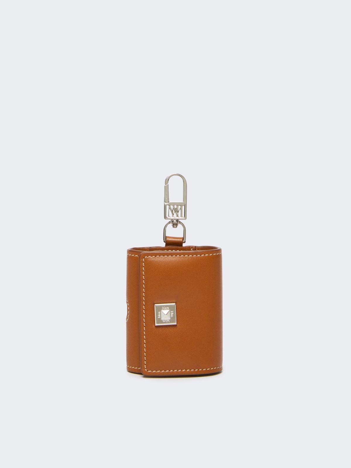 Leather earphone pouch by MAX MARA