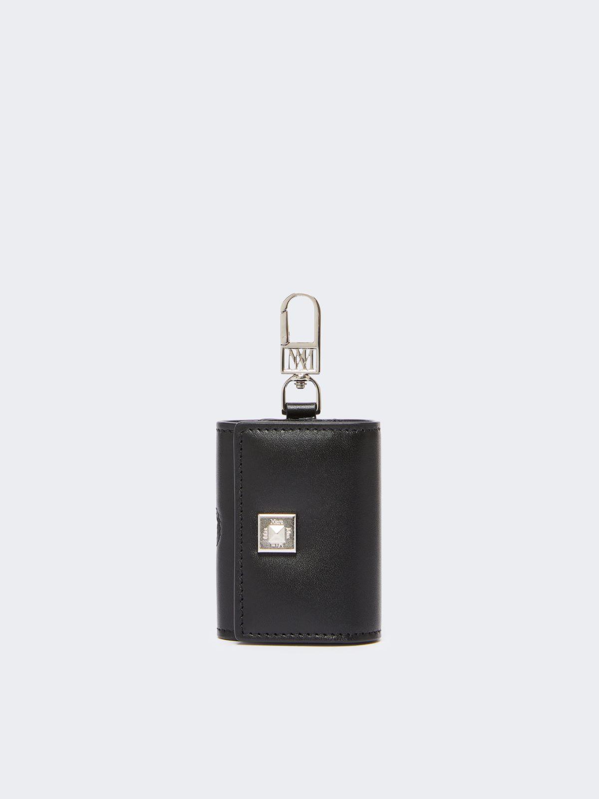 Leather earphone pouch by MAX MARA