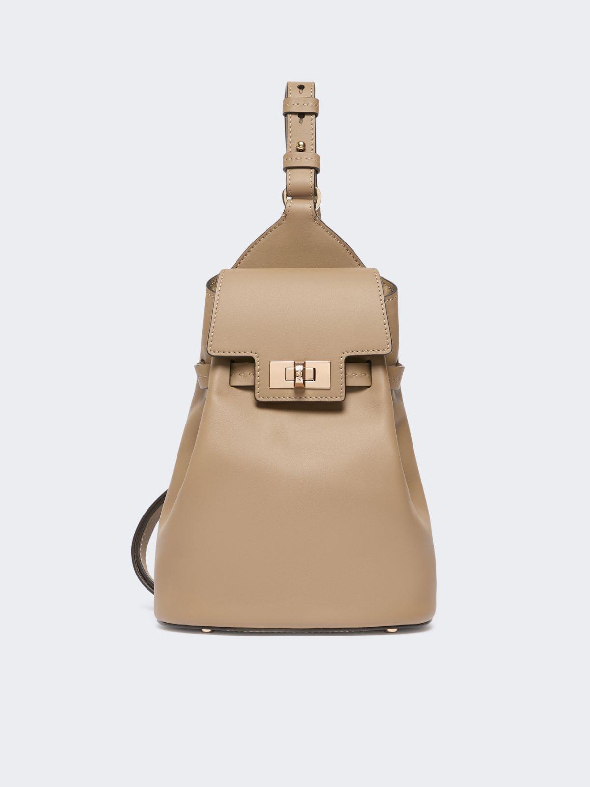 Leather, one-shoulder Margaux backpack by MAX MARA
