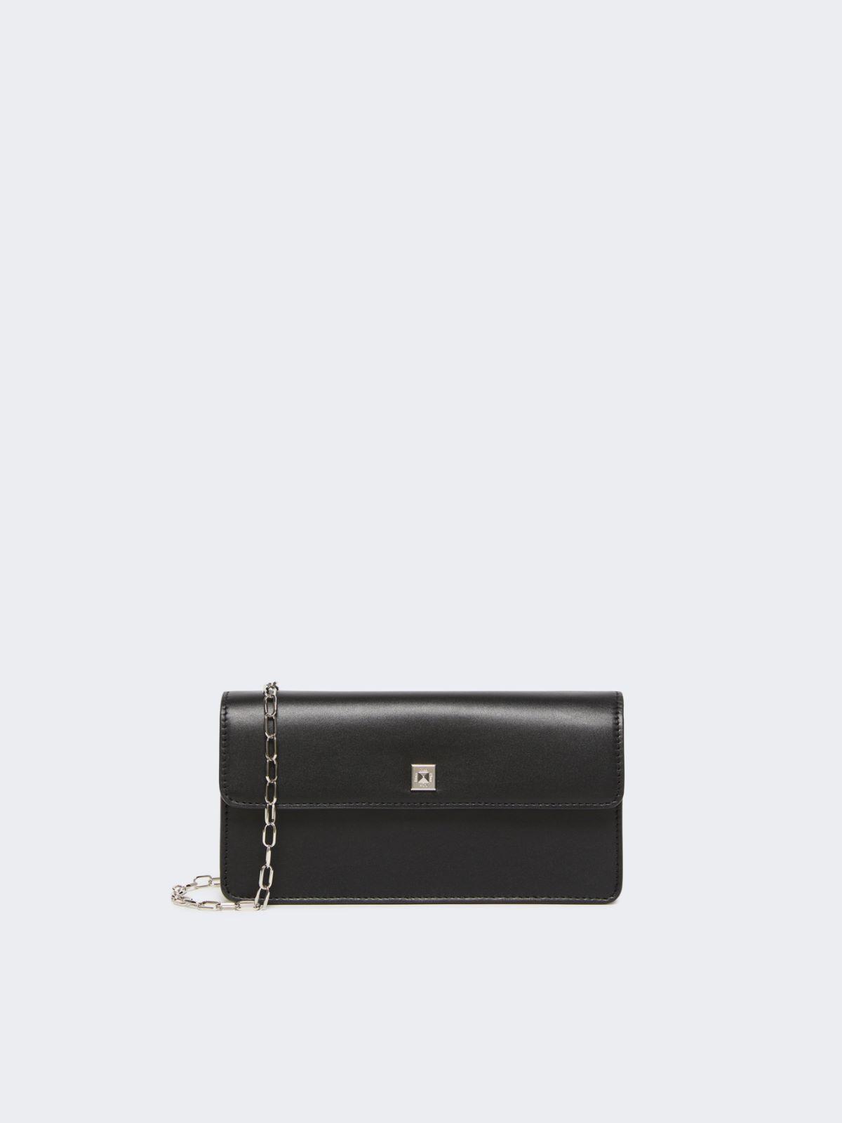 Leather phone pouch by MAX MARA