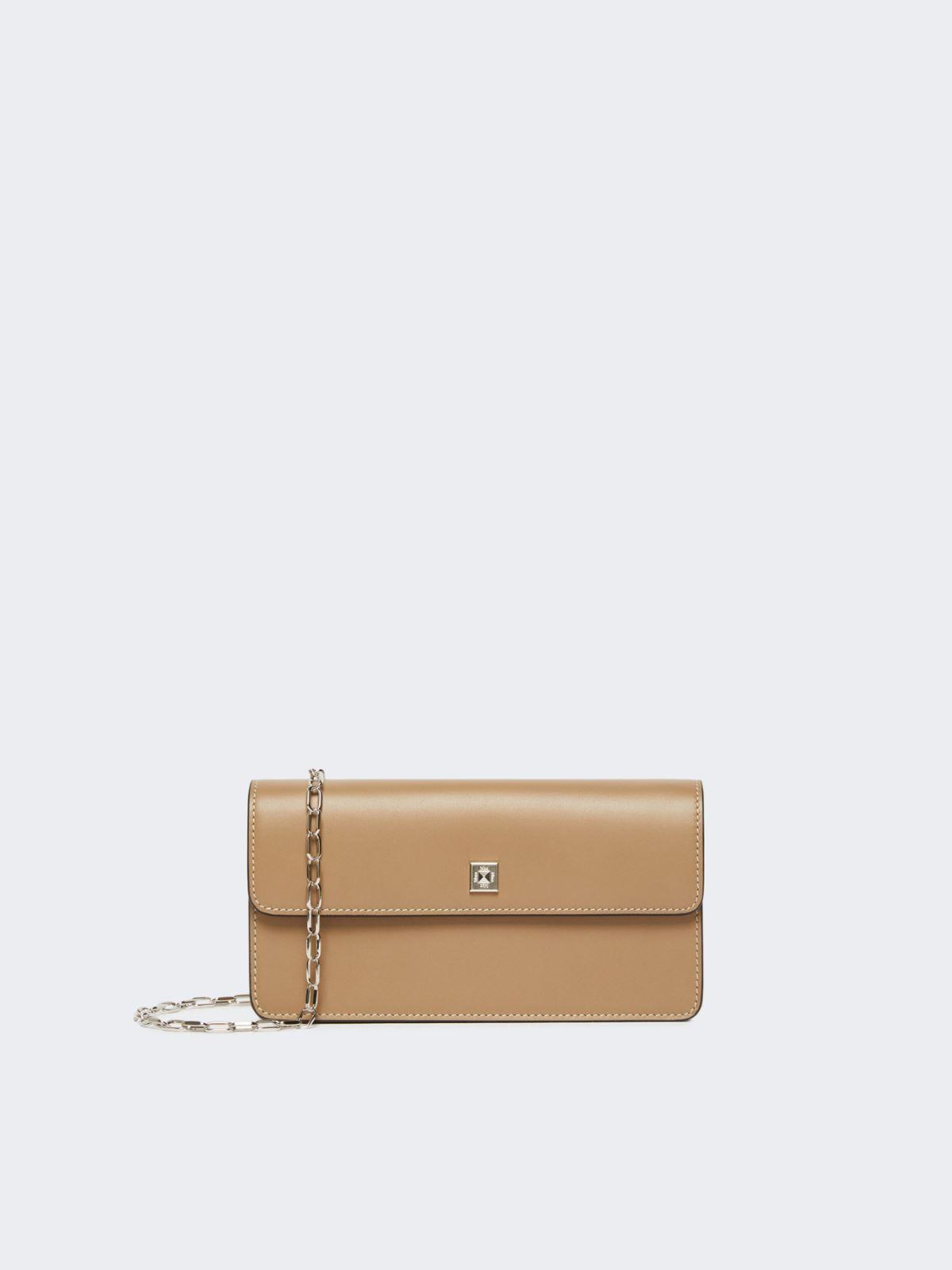 Leather phone pouch by MAX MARA