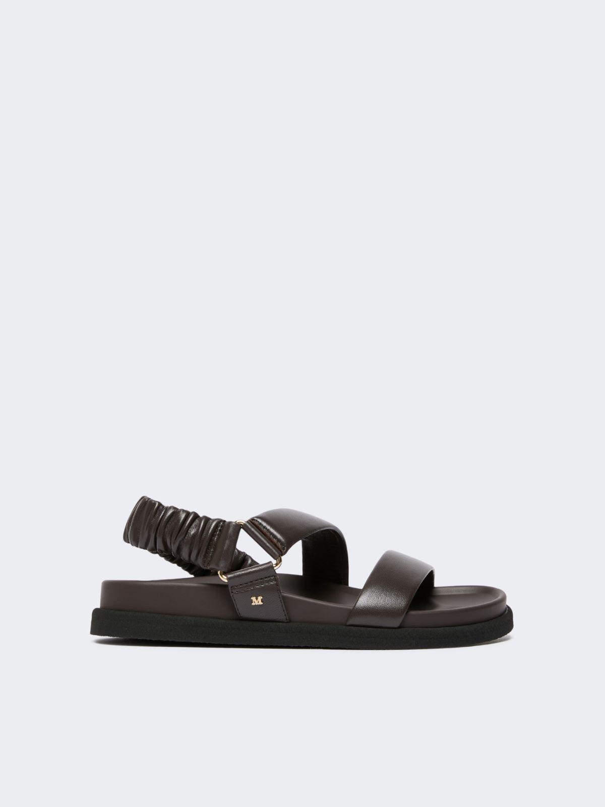 Leather sandals by MAX MARA