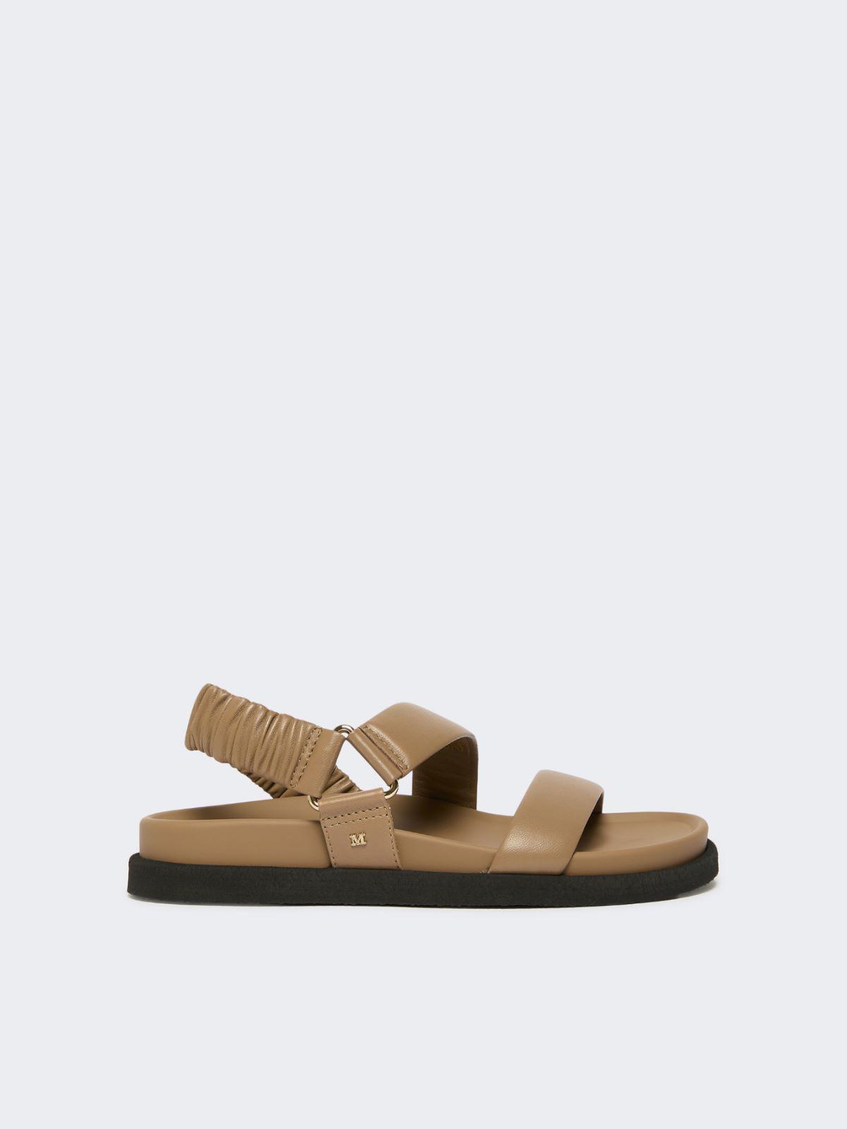 Leather sandals by MAX MARA