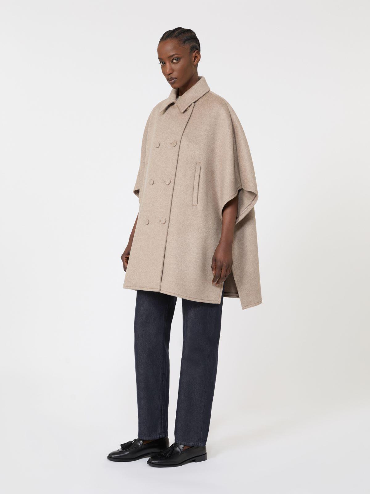 Lightweight cashmere broadcloth cape by MAX MARA