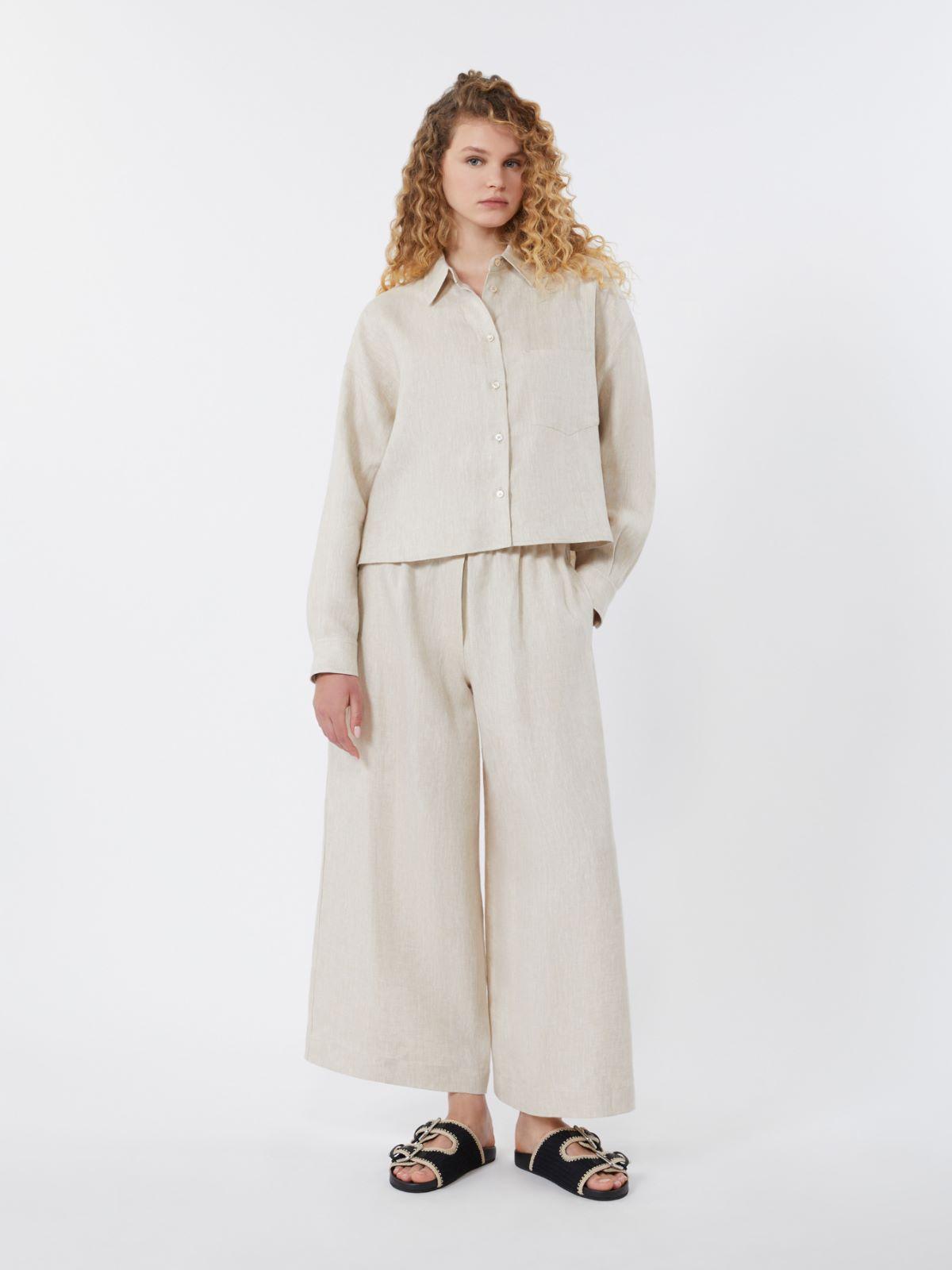 Linen canvas jacket by MAX MARA