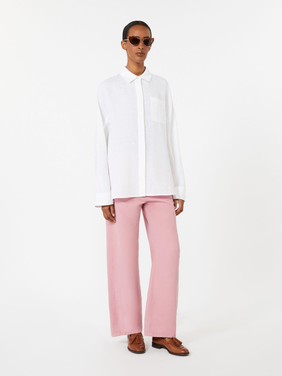 Linen canvas shirt by MAX MARA