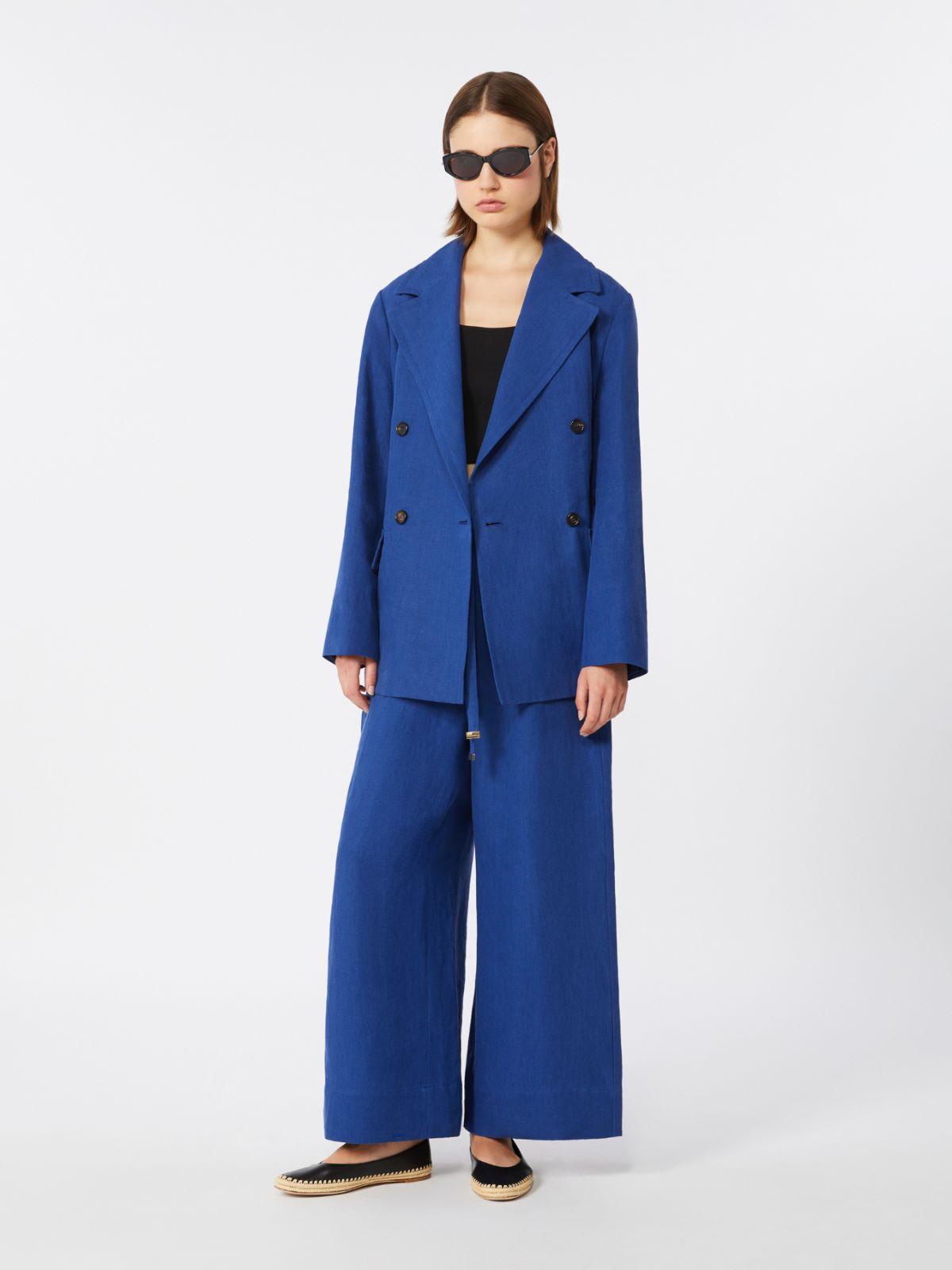 Linen drawstring trousers by MAX MARA