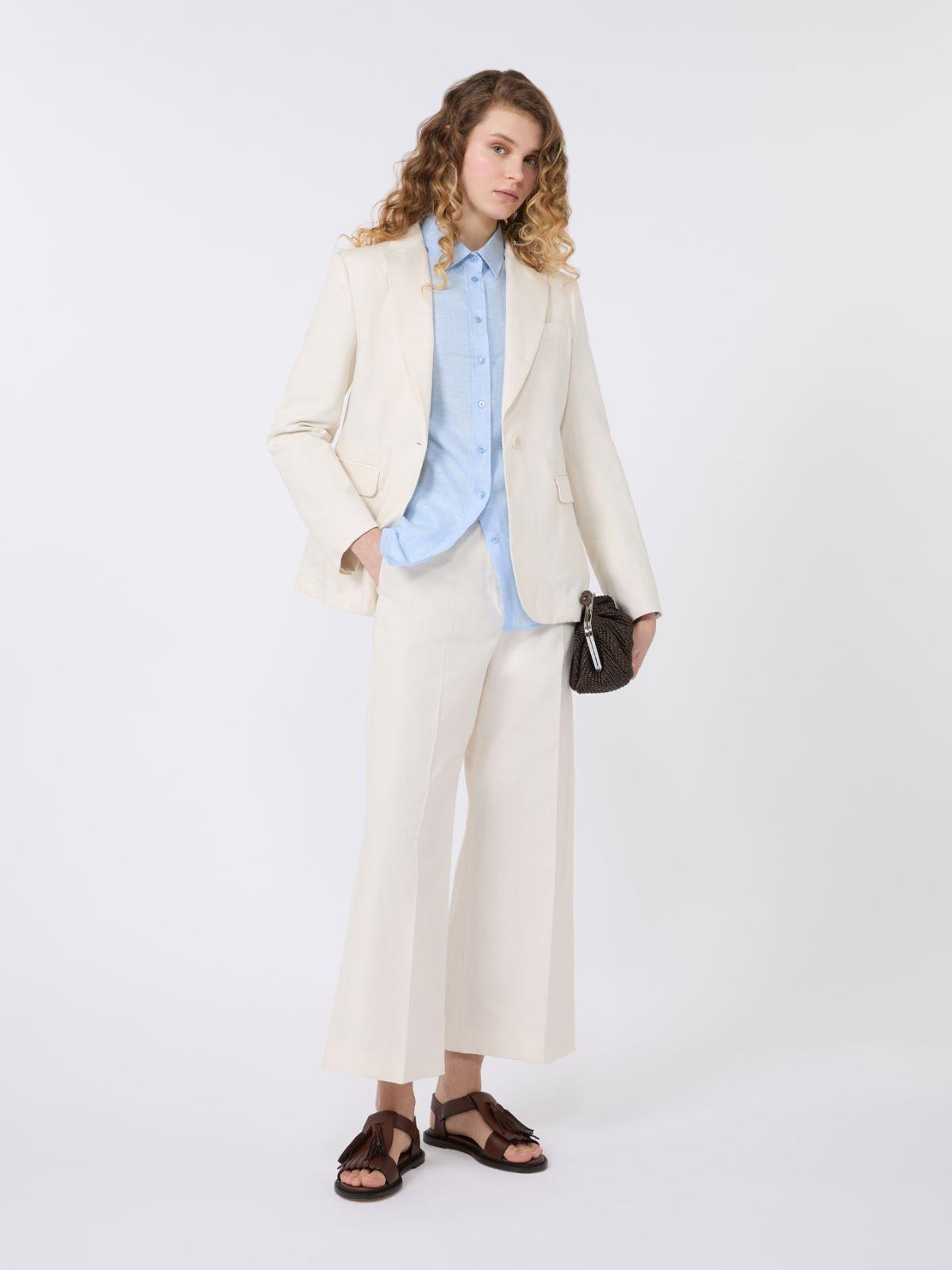 Linen fabric shirt by MAX MARA