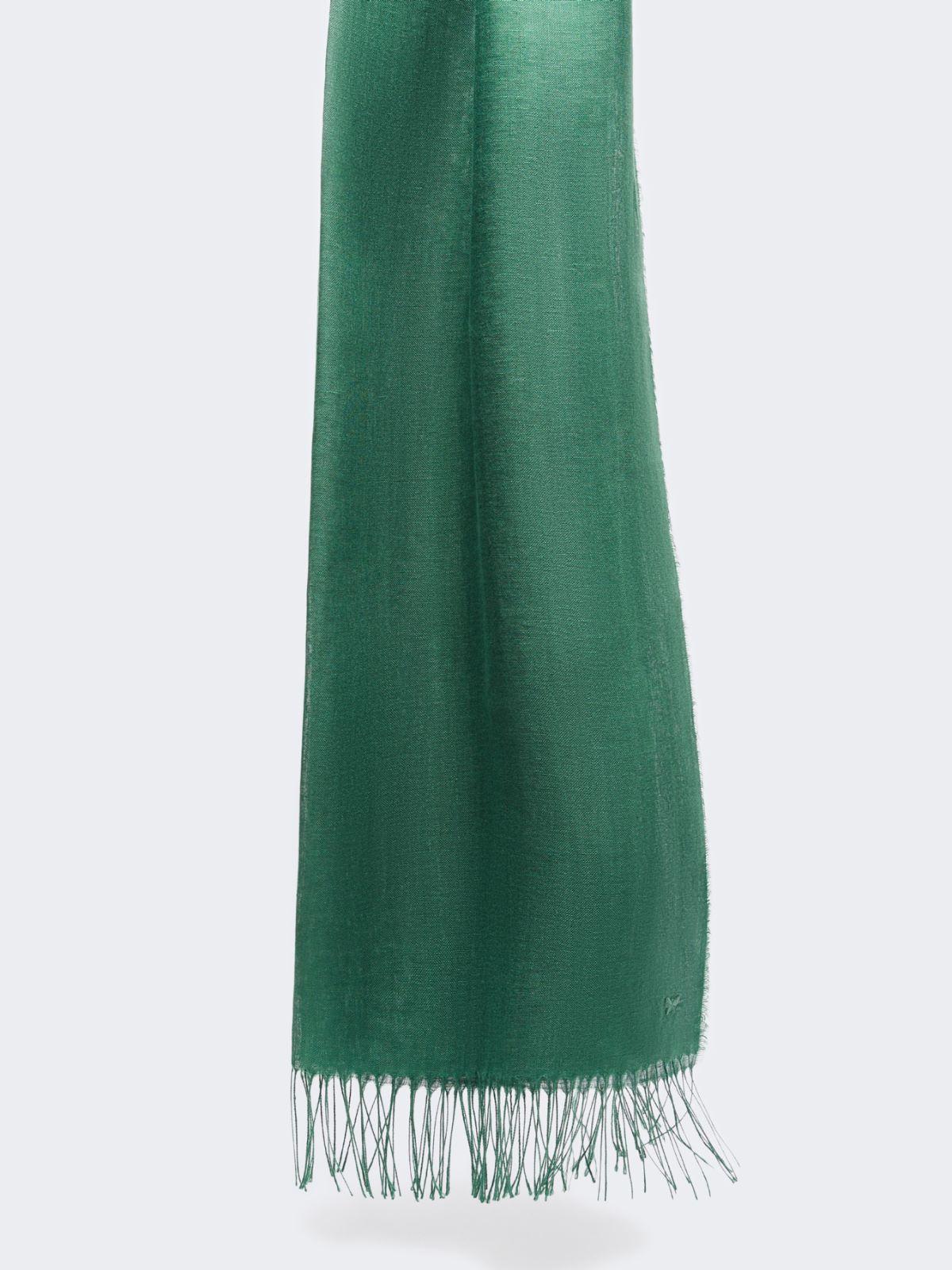 Linen stole with fringes by MAX MARA