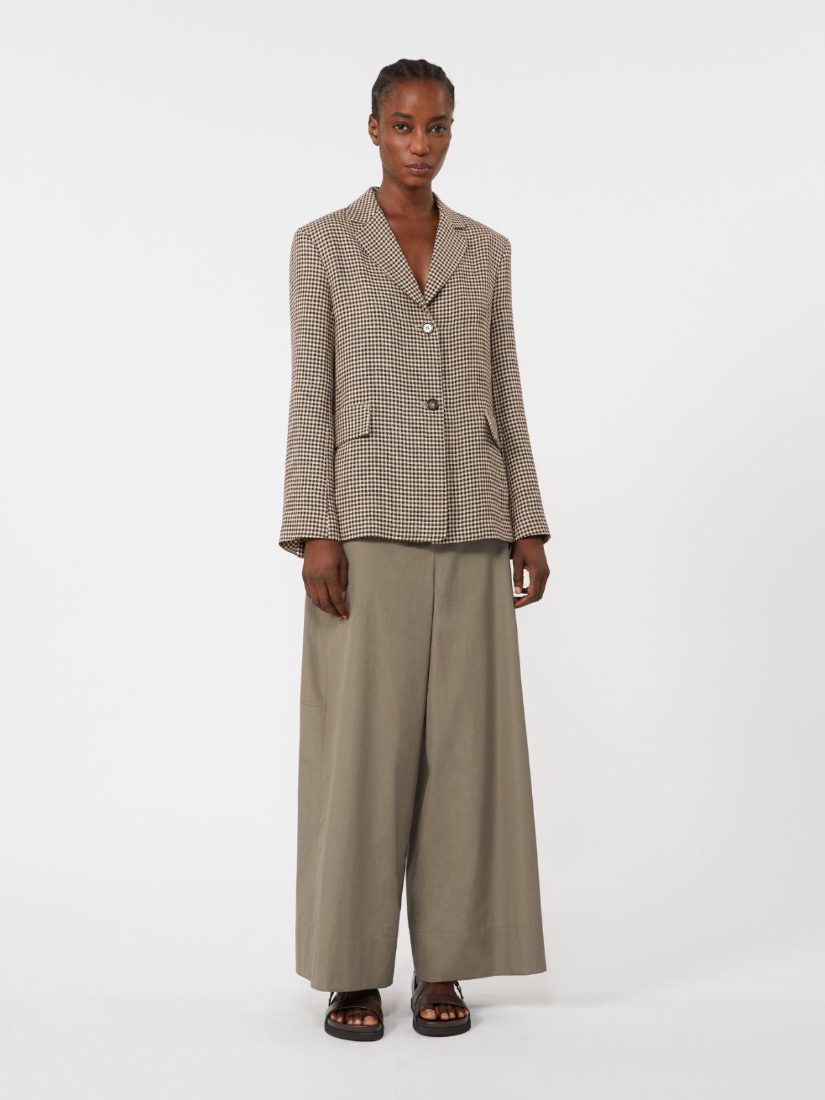 Linen twill jacket by MAX MARA