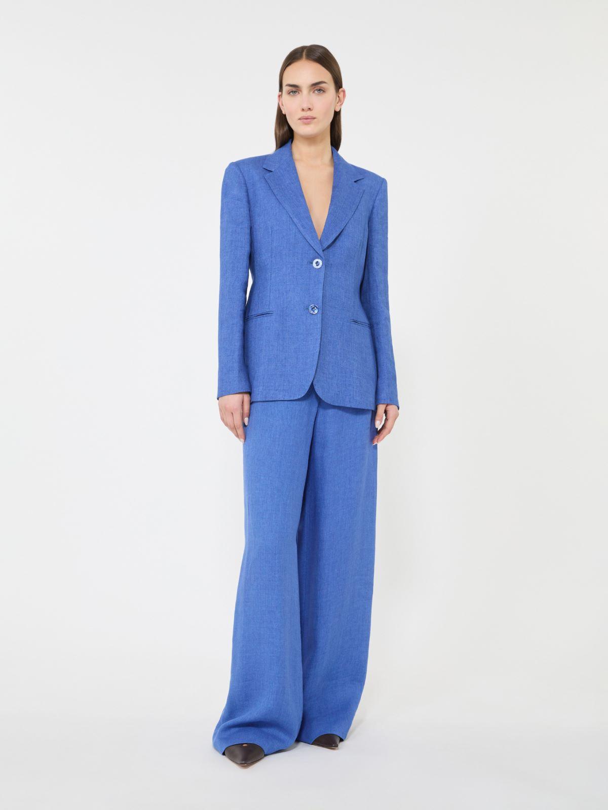 Linen twill trousers by MAX MARA