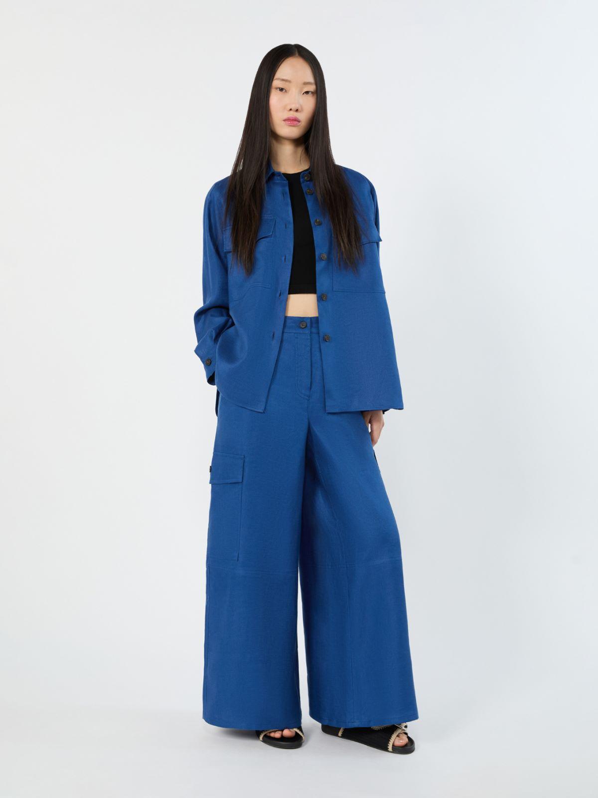 Linen workwear jacket by MAX MARA