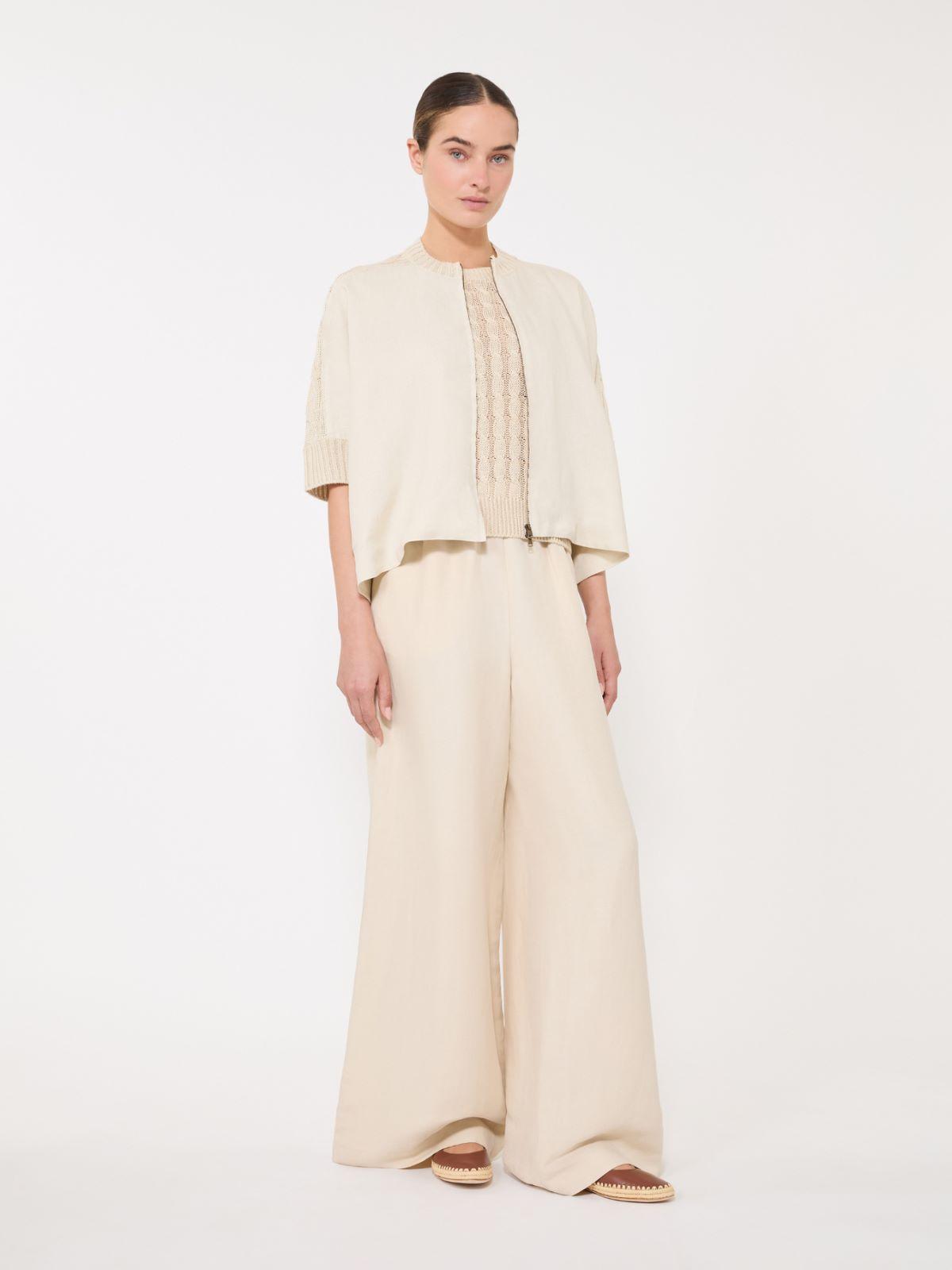 Linen yarn cardigan by MAX MARA