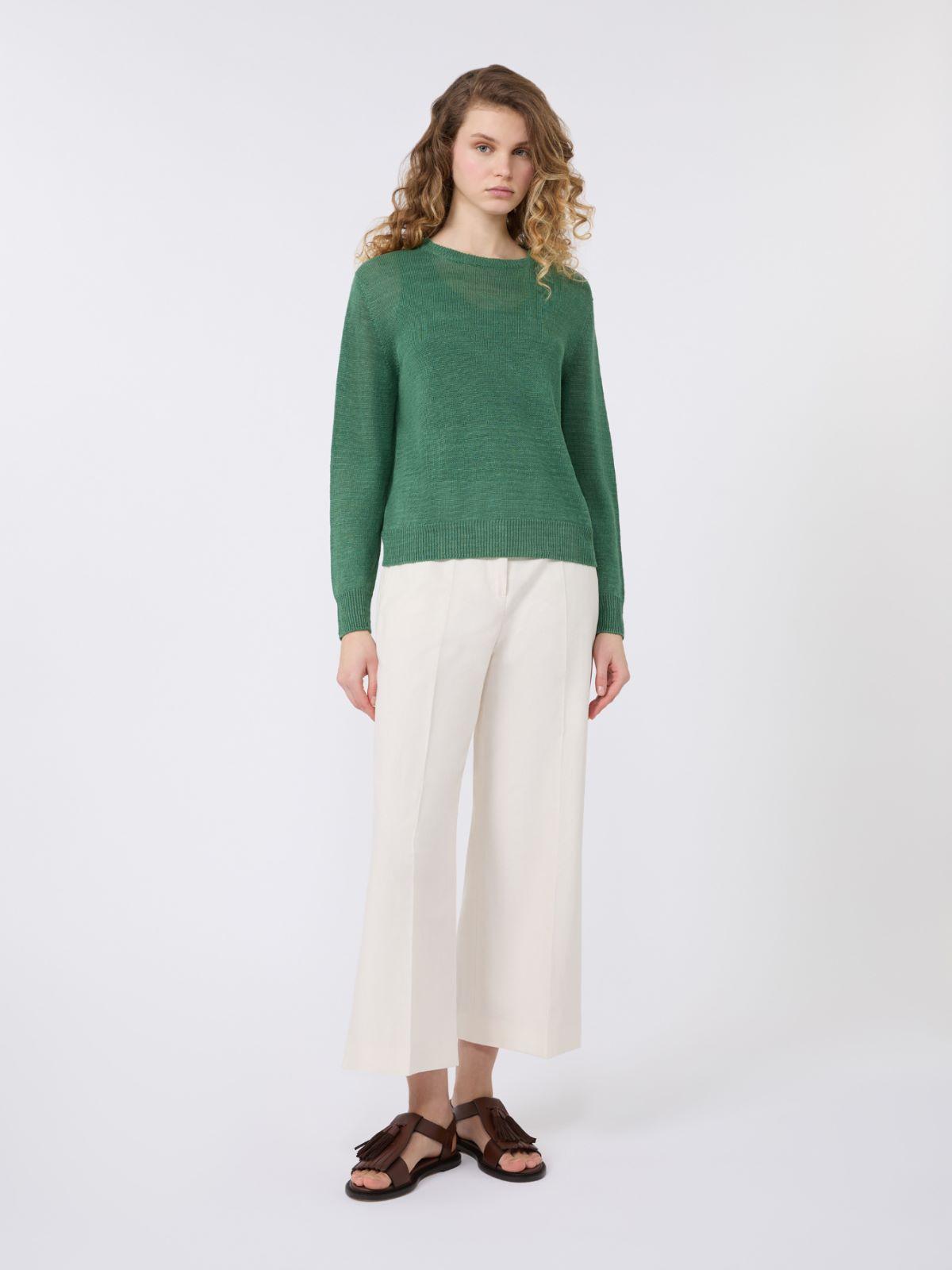 Linen yarn jumper by MAX MARA