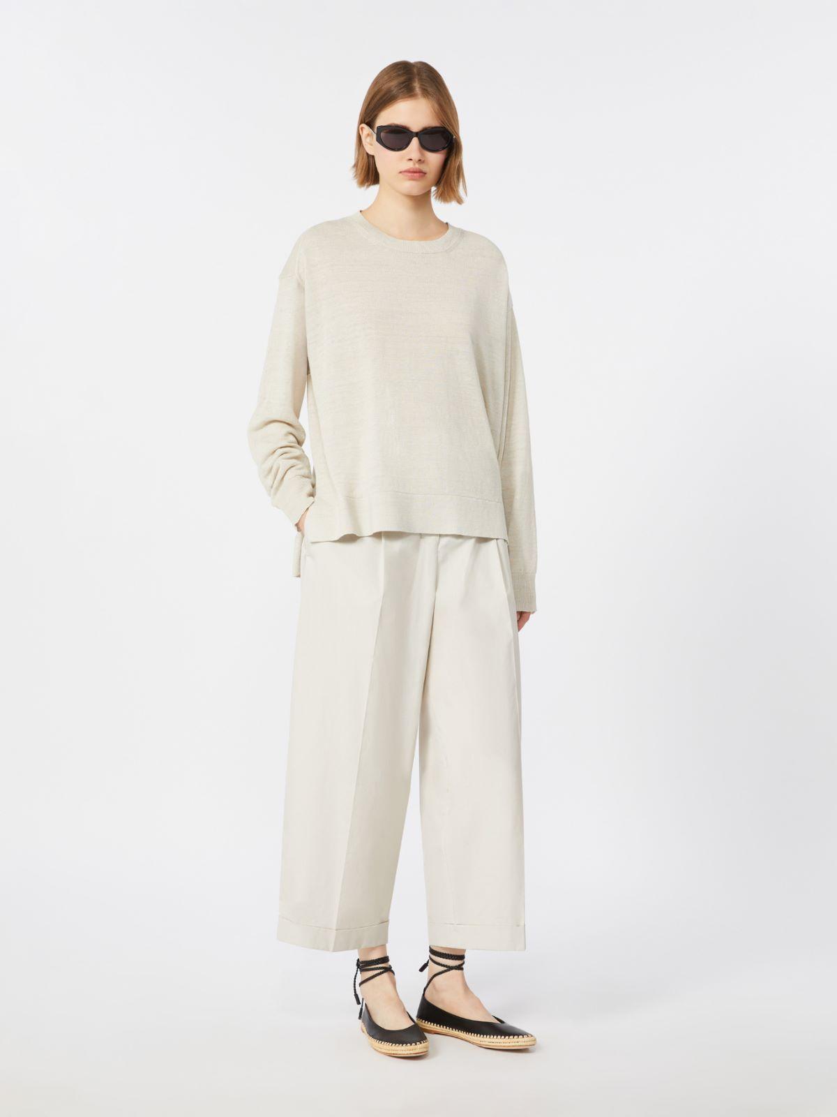 Linen yarn sweater by MAX MARA