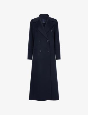 Long Double-Breasted Wool Coat by MAX MARA