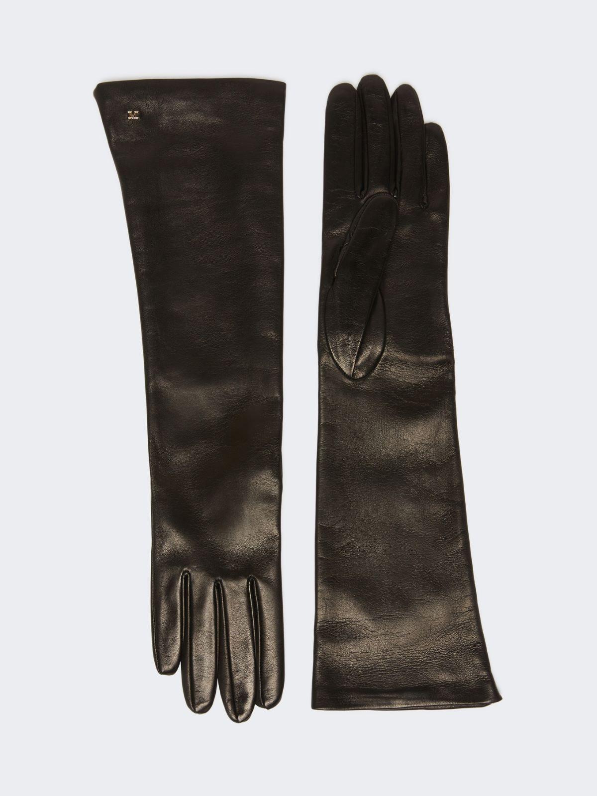 Long Nappa leather gloves by MAX MARA